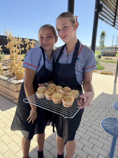 Term 1 Week 1 - Seasonal Savoury Muffins (Evie and Sophie)