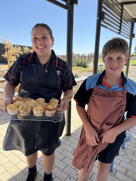 Term 1 Week 1 - Seasonal Savoury Muffins (Louisa and Jacob)