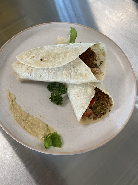 Felafel Wrap 1