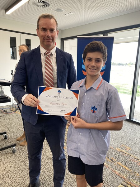 3. Yr 7 Academic Excellence_Samuel De Palma