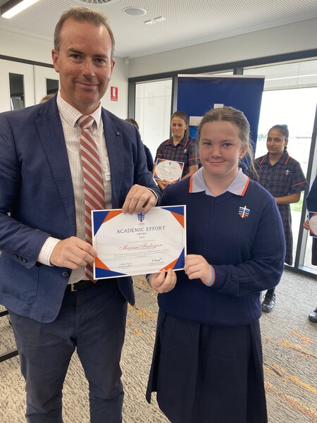 14. Yr 8 Academic Effort_Marissa Finlayson