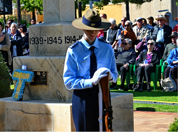 2024 ANZAC Day Renmark Service - Imogen Lyons 1